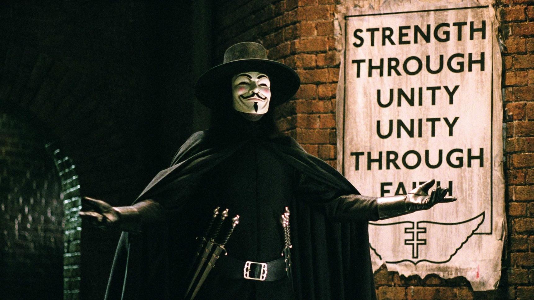 Fondo de pantalla de la película V de Vendetta en Cliver.tv gratis