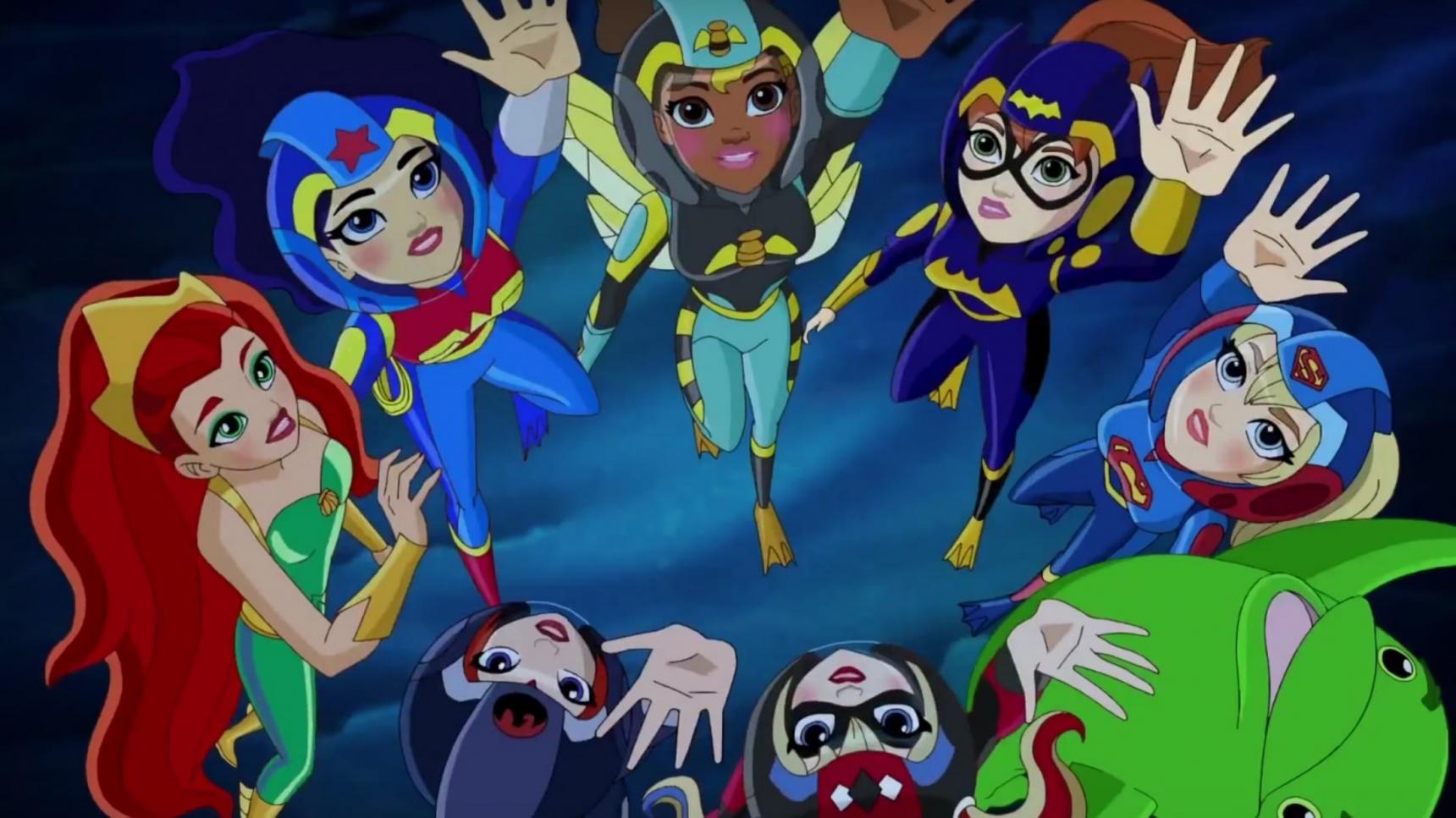 Fondo de pantalla de la película DC Super Hero Girls: Leyendas de la Atlántida en Cliver.tv gratis