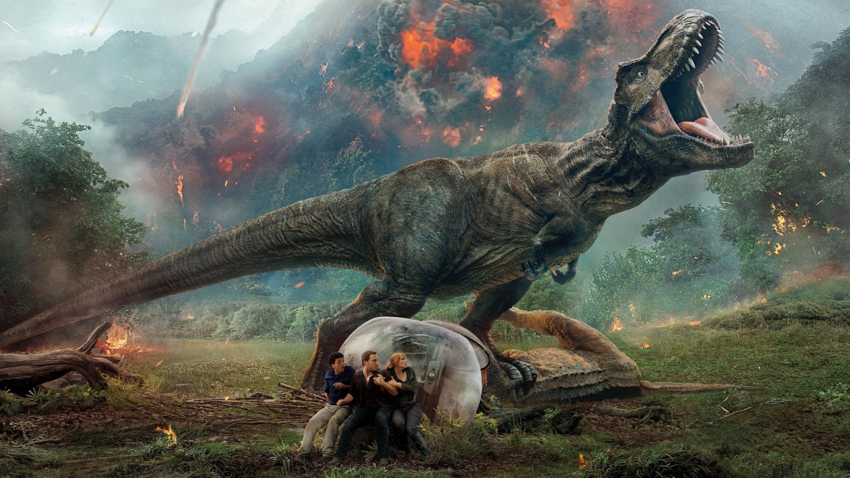 Fondo de pantalla de la película Jurassic World: El reino caído en Cliver.tv gratis