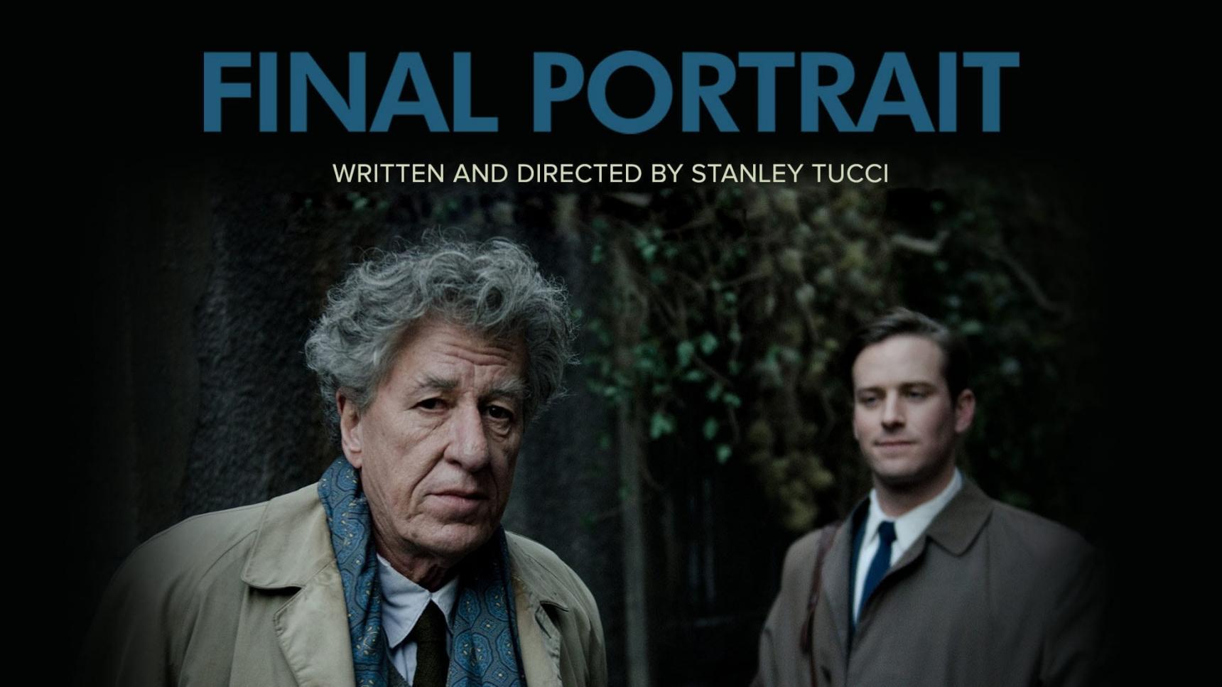 Fondo de pantalla de la película Final Portrait: el arte de la amistad en Cliver.tv gratis