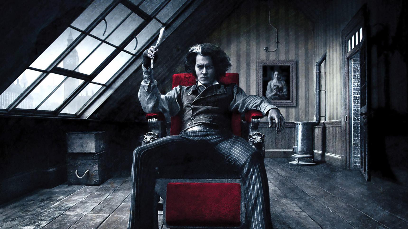 poster de Sweeney Todd: El barbero diabólico de la calle Fleet