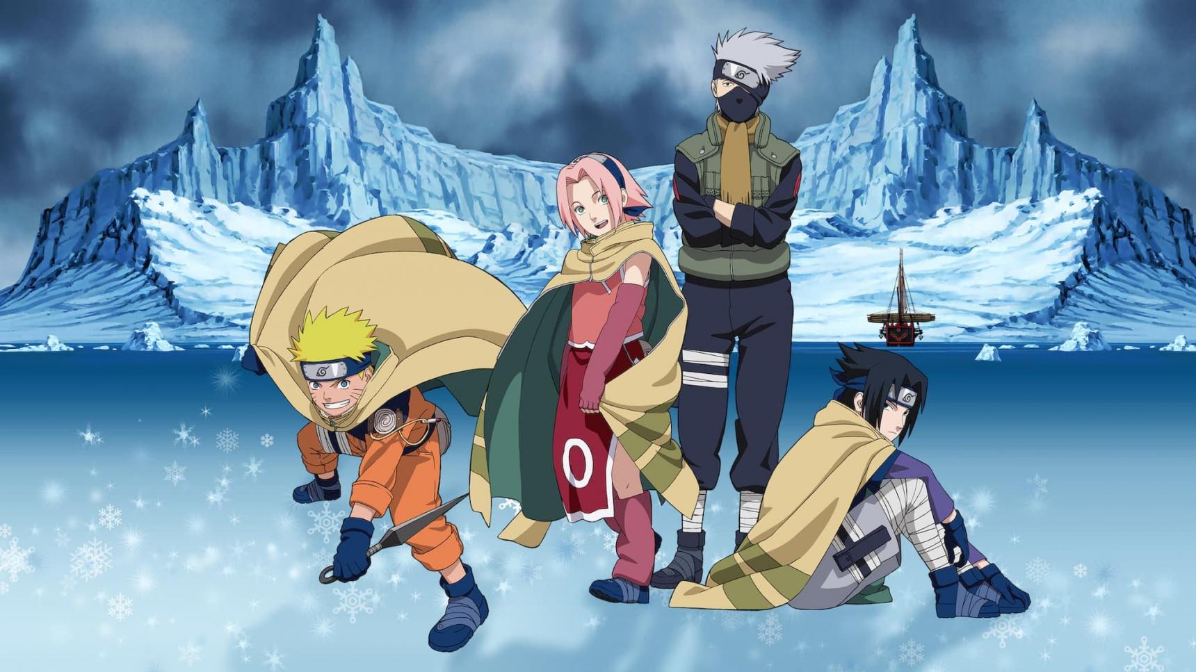 Fondo de pantalla de la película Naruto 1: ¡La Gran misión! ¡El rescate de la Princesa de la Nieve! en Cliver.tv gratis