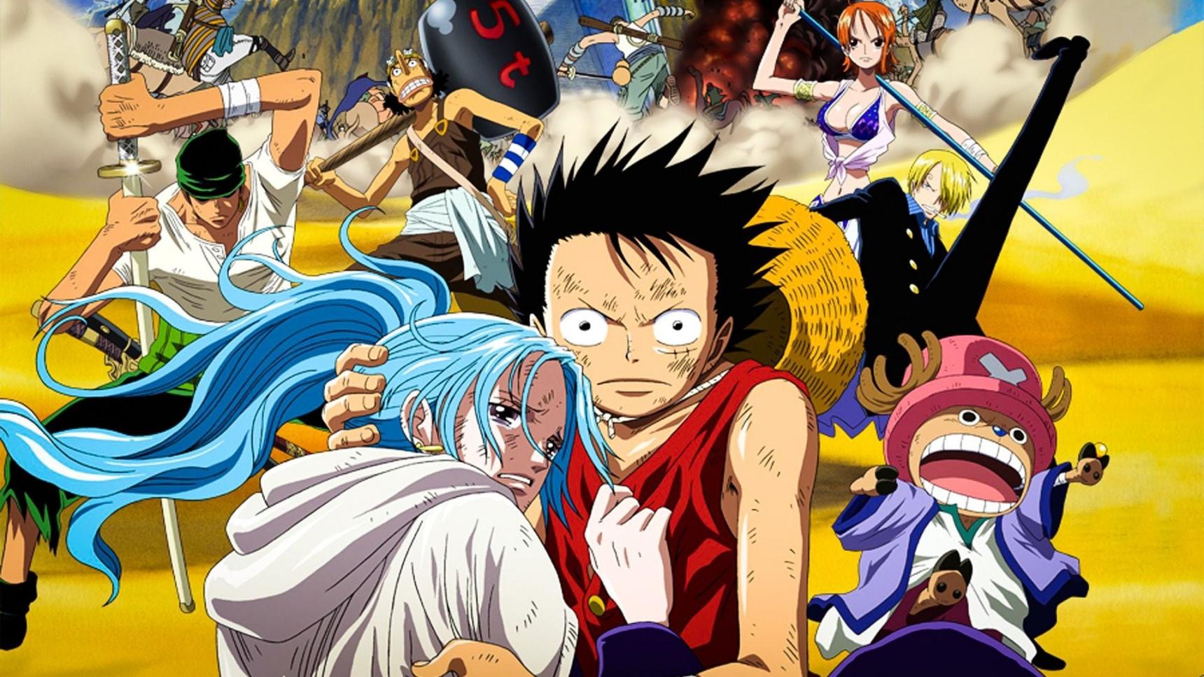Fondo de pantalla de la película One Piece: Saga de Arabasta - Los Piratas y la Princesa del Desierto en Cliver.tv gratis