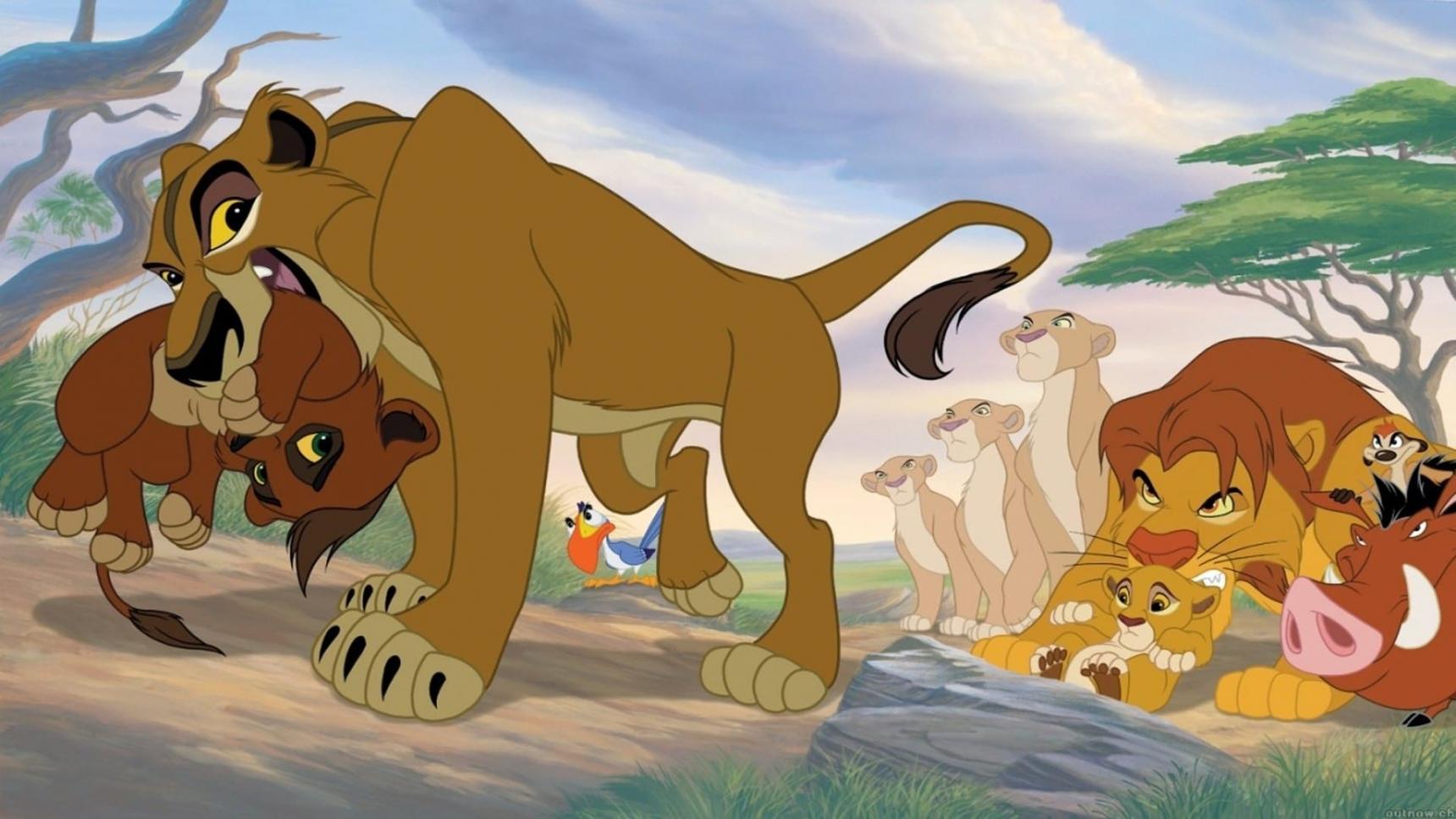 Fondo de pantalla de la película El rey león 2: El tesoro de Simba en Cliver.tv gratis