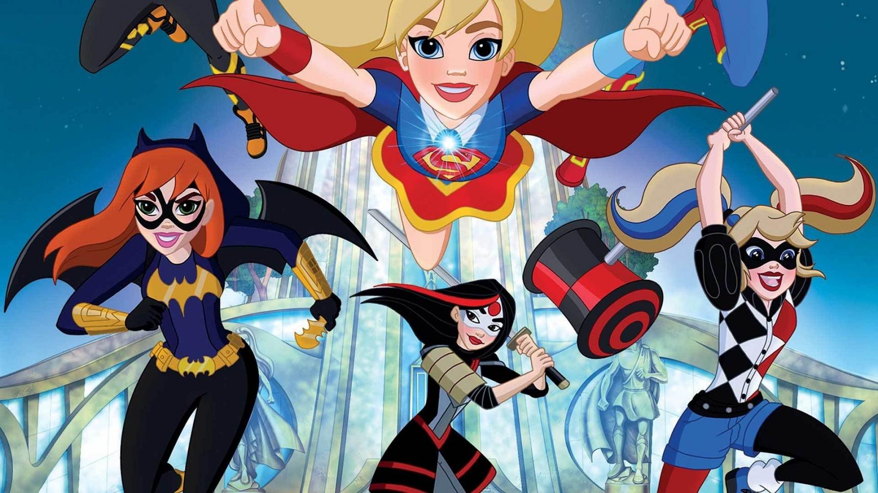 Fondo de pantalla de la película DC Superhero girls: Héroe del año en Cliver.tv gratis