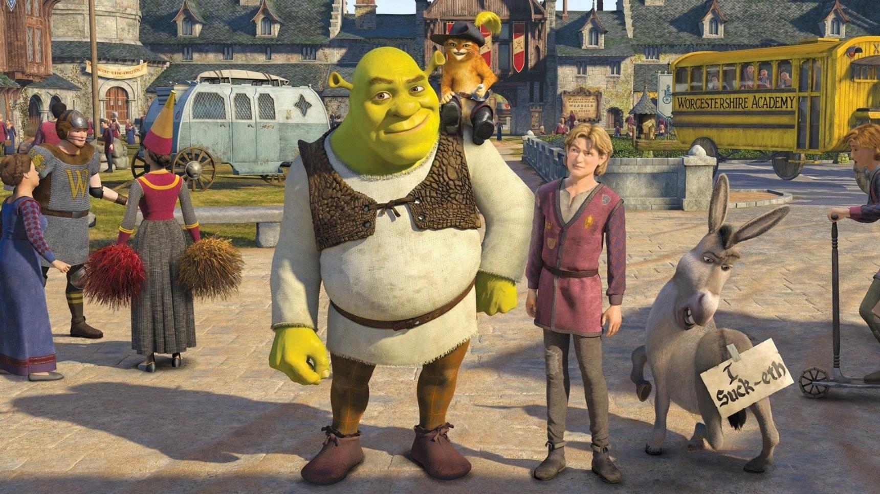 Fondo de pantalla de la película Shrek Tercero en Cliver.tv gratis