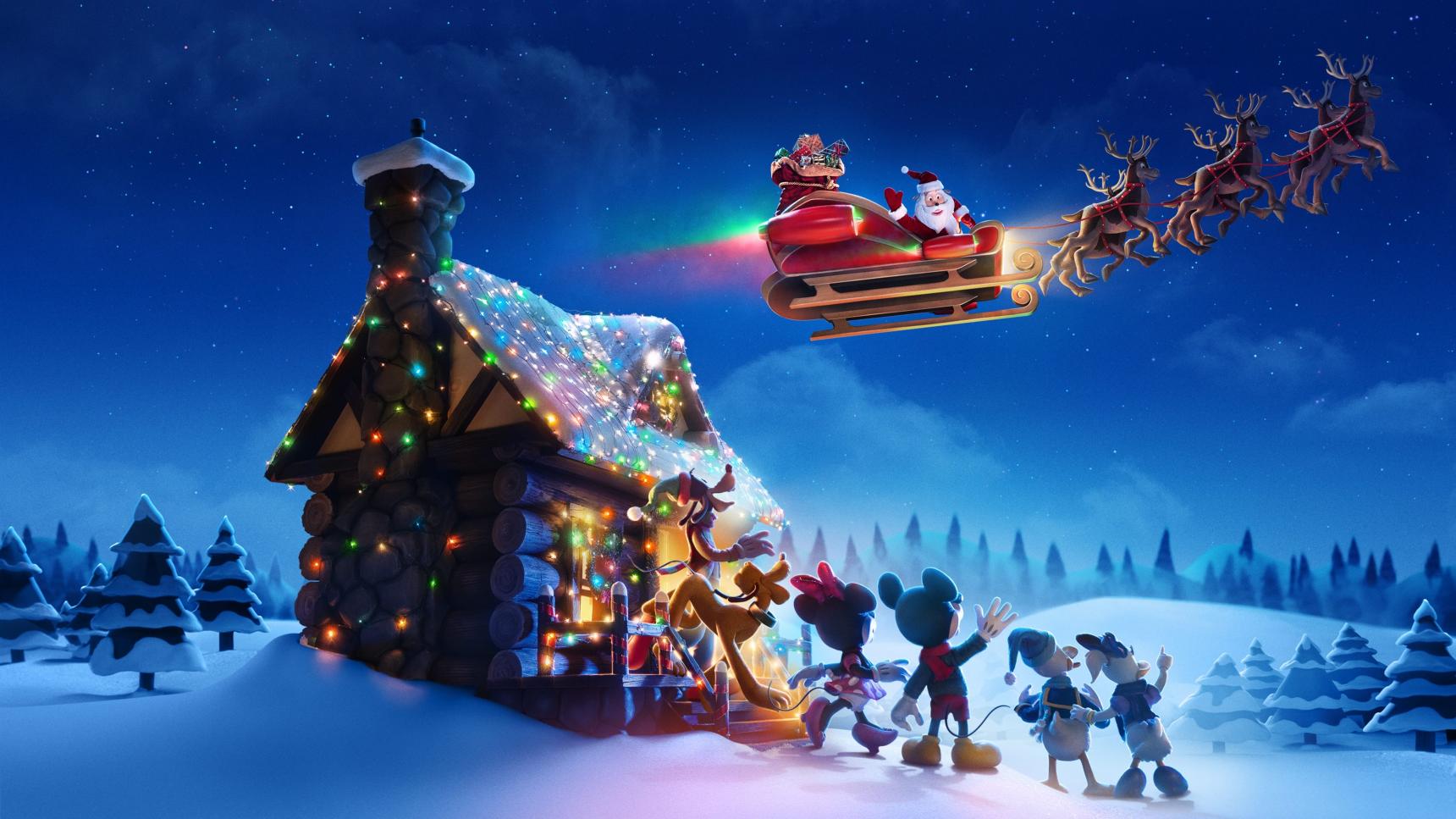 poster de Mickey Saves Christmas