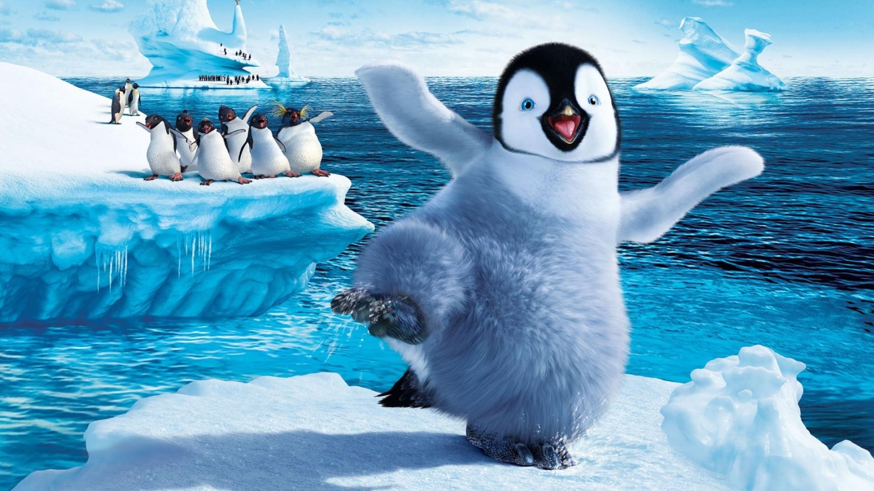 Fondo de pantalla de la película Happy Feet: Rompiendo el hielo en Cliver.tv gratis