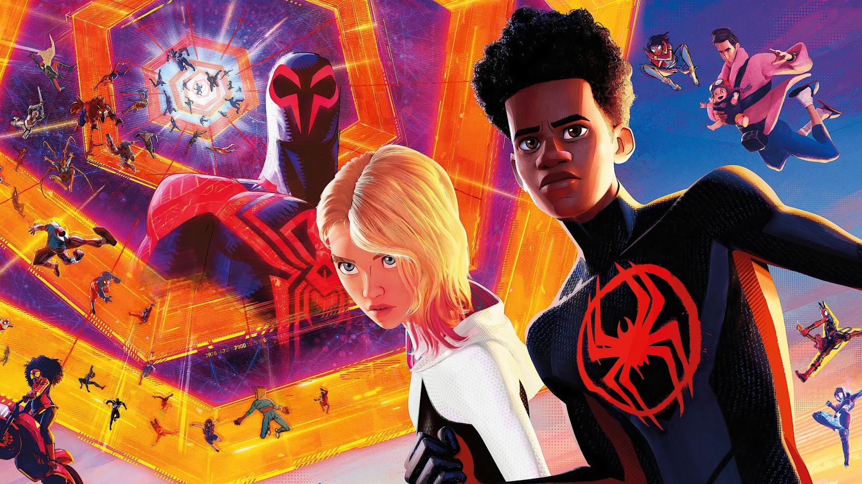 poster de Spider-Man: Cruzando el multiverso
