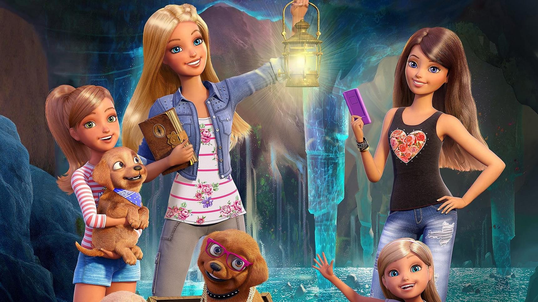 Fondo de pantalla de la película Barbie y sus hermanas: Perritos en busca del tesoro en Cliver.tv gratis