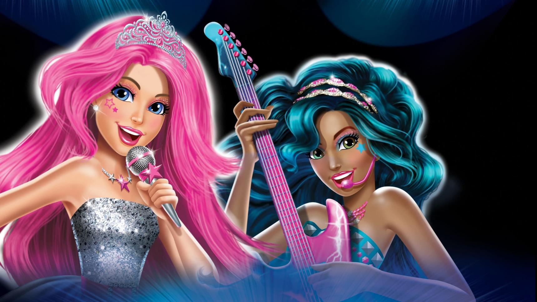 Fondo de pantalla de la película Barbie en El campamento de princesas en Cliver.tv gratis