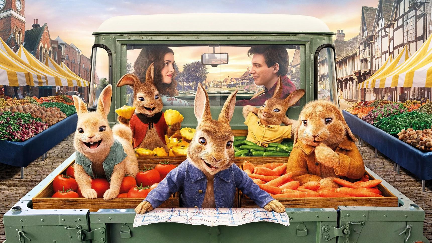Fondo de pantalla de la película Peter Rabbit 2: A la fuga en Cliver.tv gratis